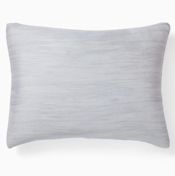 West Elm Standart Frost Grey Tencel Sham, Retail Price $39.00US - Picture 1 of 8